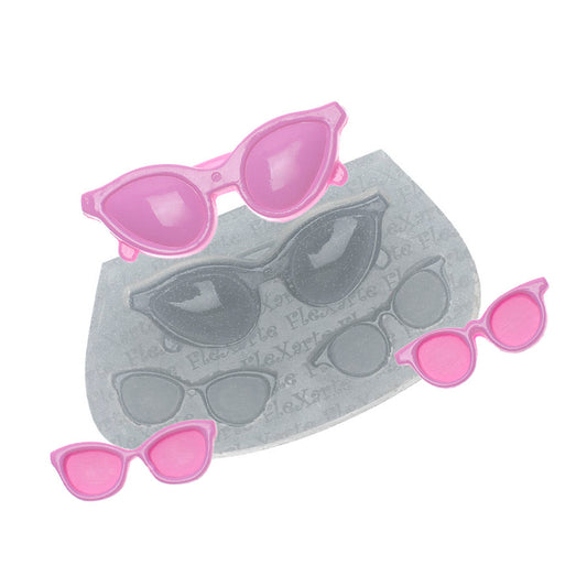 Molde de  Silicone 564 - Conjunto de Óculos
