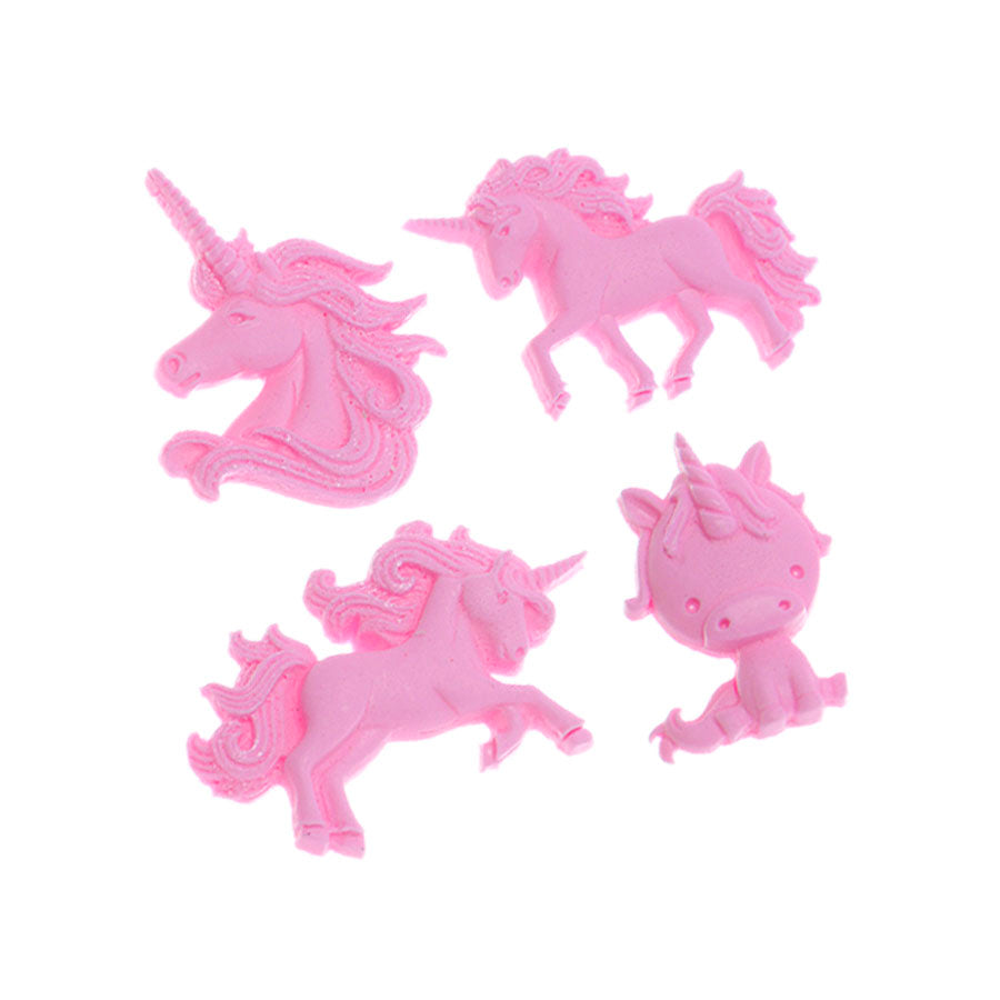 Molde de  Silicone 532 - Mini Unicórnios
