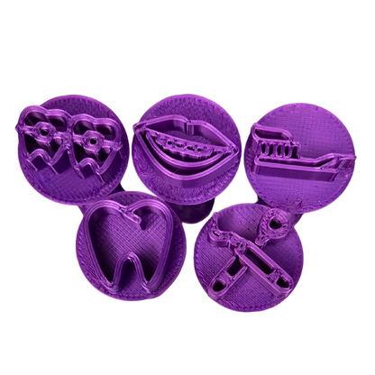 Carimbo 5106 - Marcador Brigadeiro - Dentista - Flexarte