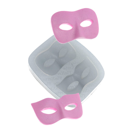 Molde de  Silicone 452 - Máscaras de Carnaval Média