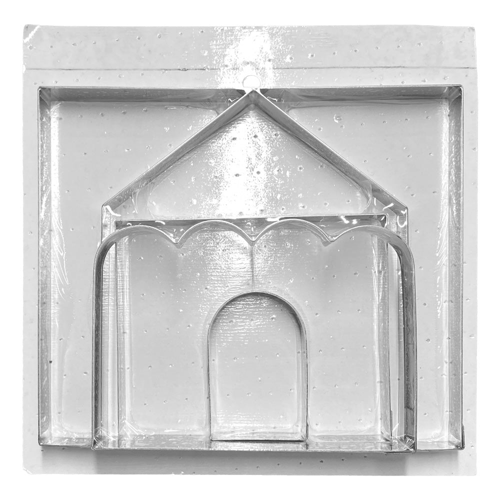 Cortador Casinha de Natal 2 - 3D 243 RR Cortadores - Flexarte