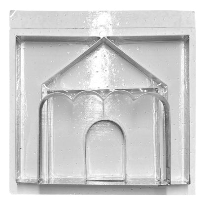 Cortador Casinha de Natal 2 - 3D 243 RR Cortadores - Flexarte