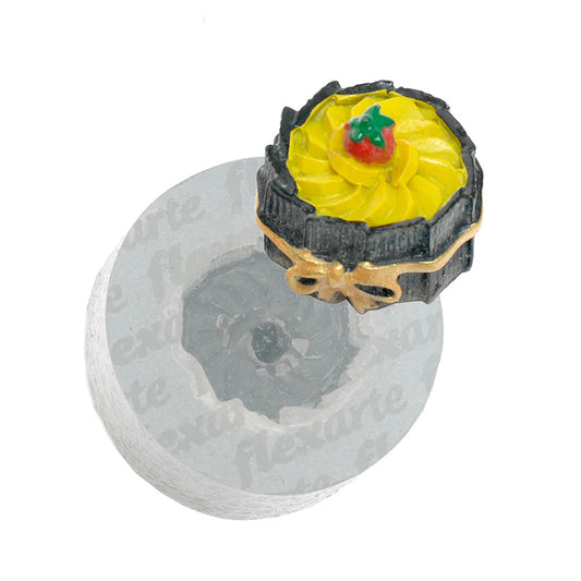 Molde de  Silicone 102 - Tortinha de Pêssego
