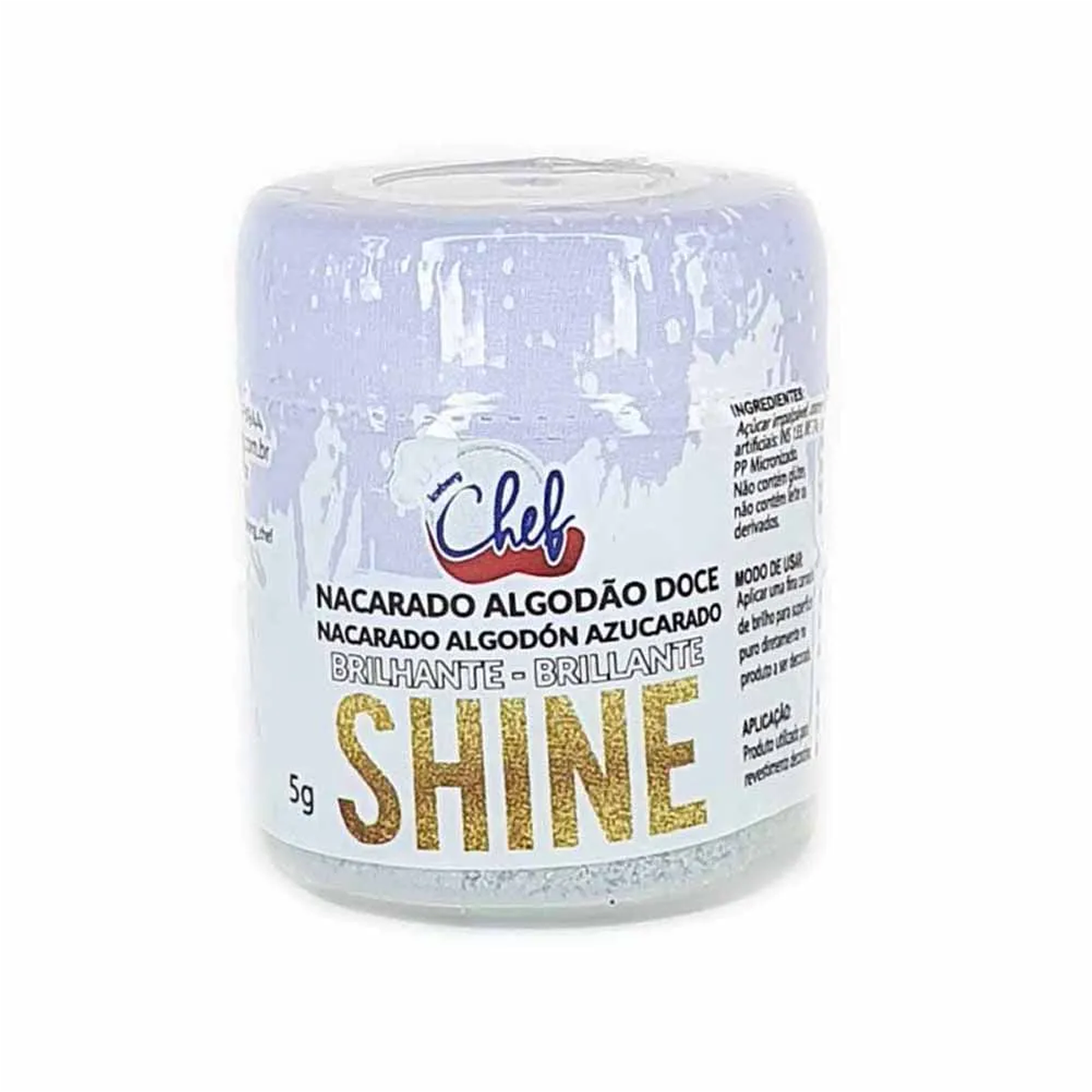 Glitter Shine - Iceberg Chef - Pó para decoração de Doces