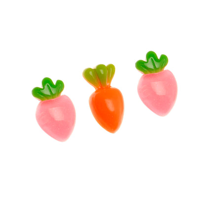 Molde de Silicone 1038 - Trio Cenouras de Páscoa Peq. 2,2cm