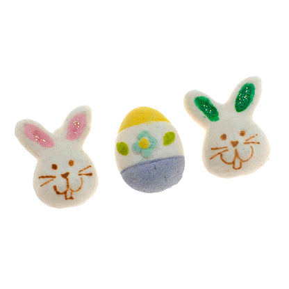 Molde de  Silicone 285 - Dupla de Coelhos + Ovo