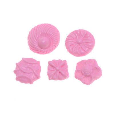 Molde de  Silicone 043 - Quinteto de Botões