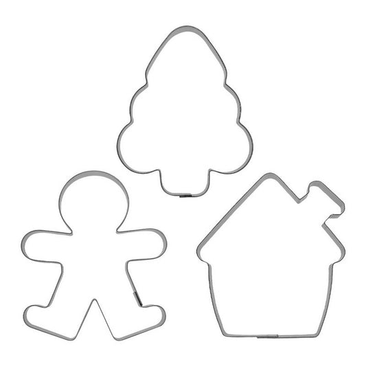 Kit Cortador de Natal 1 PP - 614 - 3unid - RR Cort - Flexarte