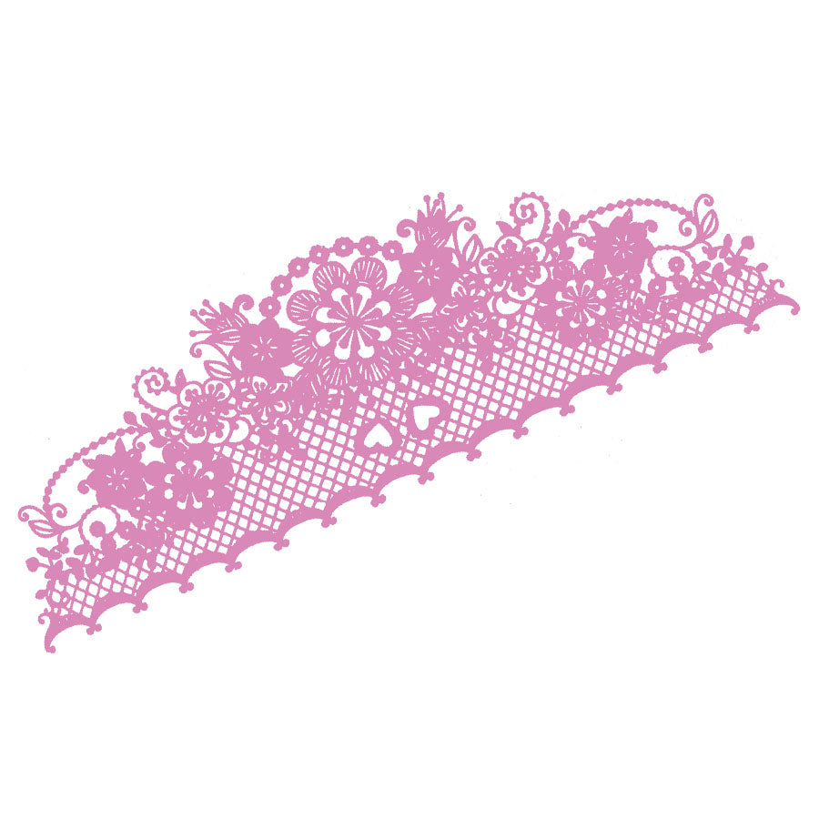 Molde de  Silicone 681 - Renda Hosaina Trapz