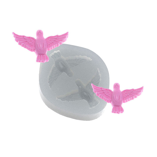 Molde de  Silicone 371 - Pombos ES Médio