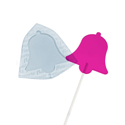 Molde de Silicone 904 - Pirulito de Natal 5cm   BLACK FRIDAY