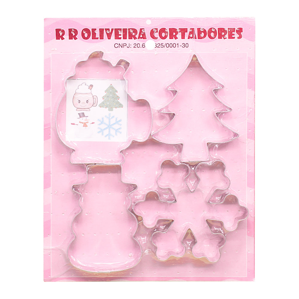 Kit Cortador de Natal 11 M - 600 - 4unid - RR Cort - Flexarte