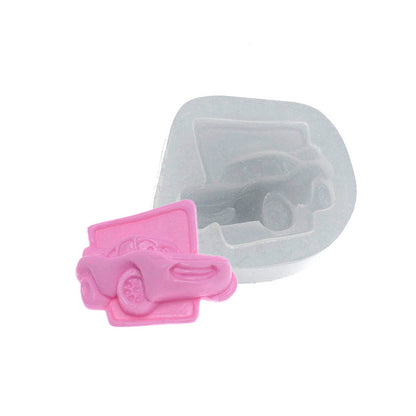 Molde de  Silicone 470 - Carrinho Emoldurado