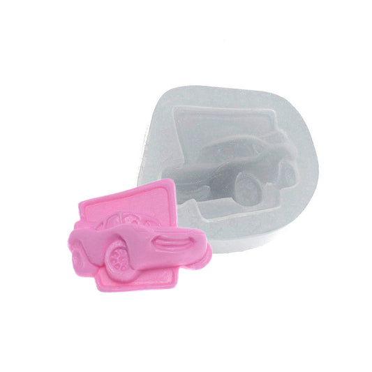 Molde de  Silicone 470 - Carrinho Emoldurado