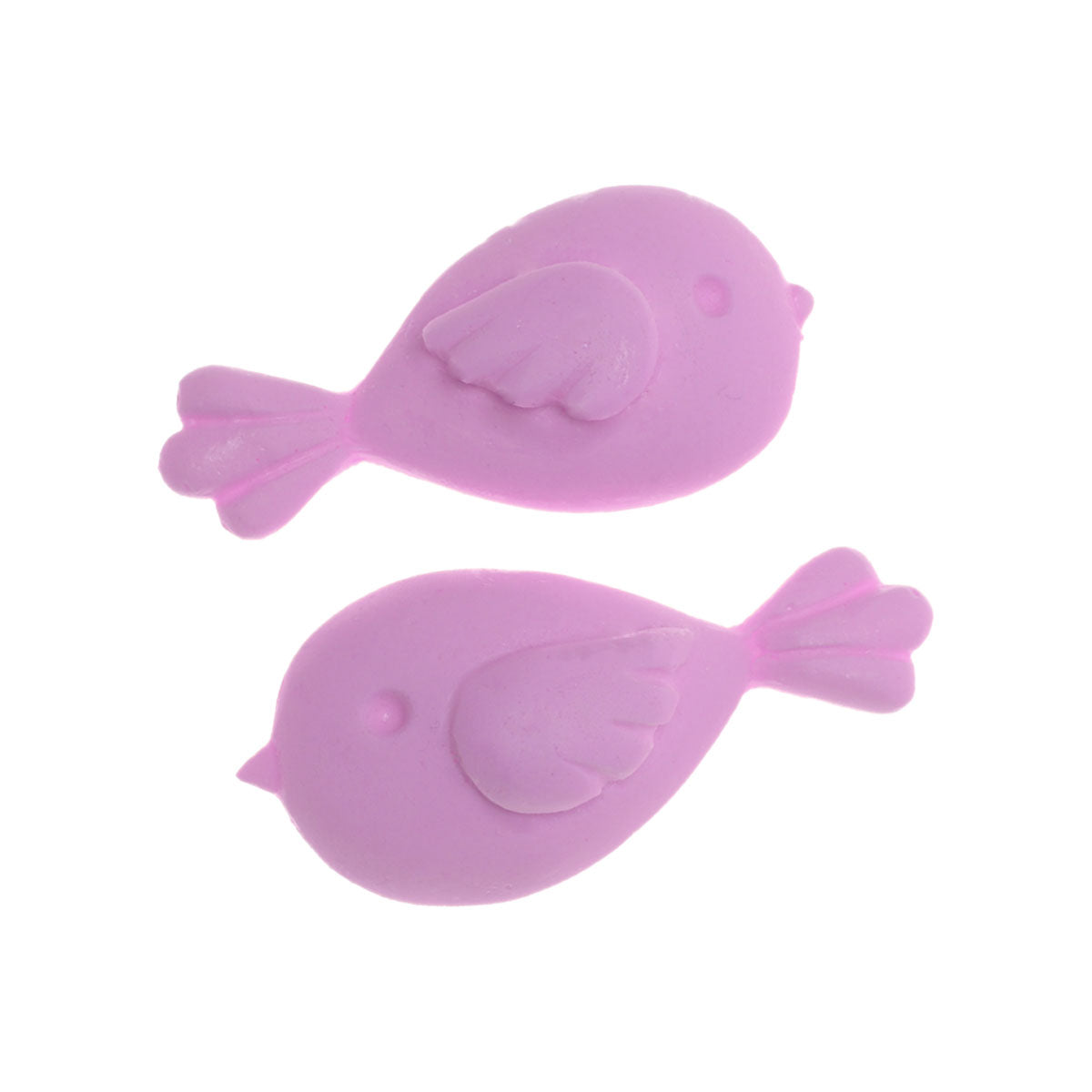 Molde de  Silicone 851 - Casal de Passarinhos Gordinhos