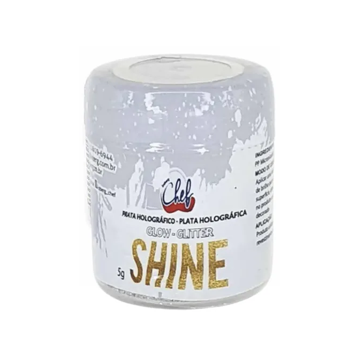 Glitter Shine - Iceberg Chef - Pó para decoração de Doces