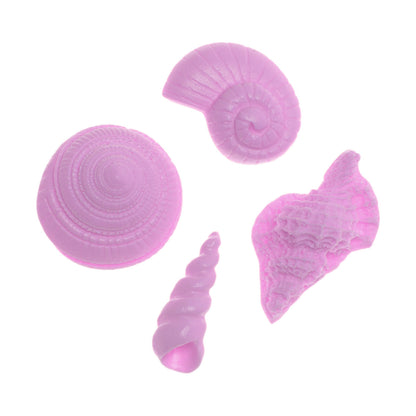 Molde de  Silicone 846 - Quarteto de Conchas Kerry Pequenas