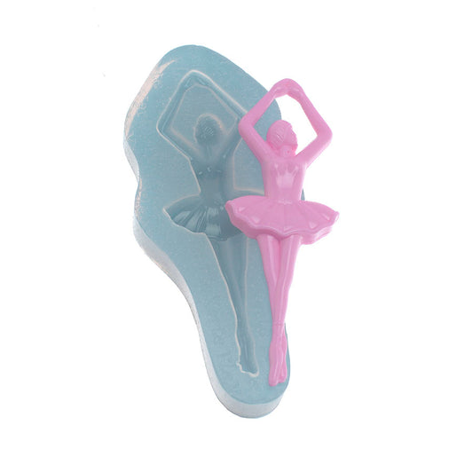 Molde de  Silicone 448 - Bailarina Média