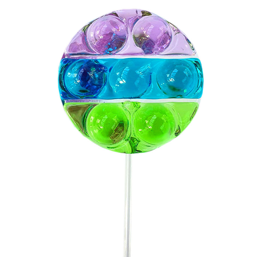 Molde de  Silicone 687 - Pirulito Fidget 6cm Redondo