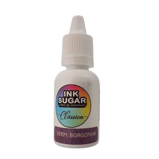 Tinta Ink Sugar - Vermelho Borgonha - 15ml - Flexarte