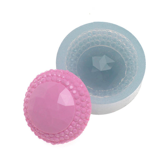 Molde de  Silicone 052 - Jóia Redonda Média