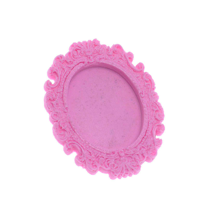 Molde de  Silicone 300 - Moldura Oval Nairobi