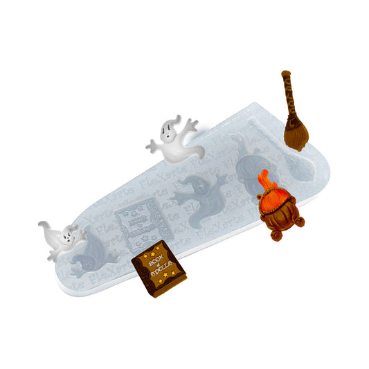 Molde de  Silicone 192 - Halloween Calderão