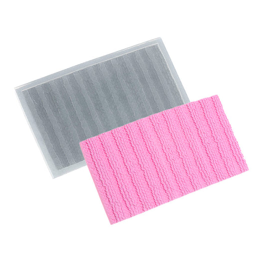 Molde de  Silicone 440 - Crochê Barra