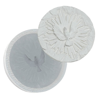 Molde de  Silicone 808 - Espírito Santo Gigante Raso 3D  - 11 cm