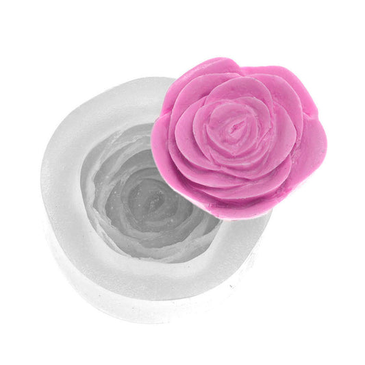 Molde de  Silicone 257 - Rosa Scarlett