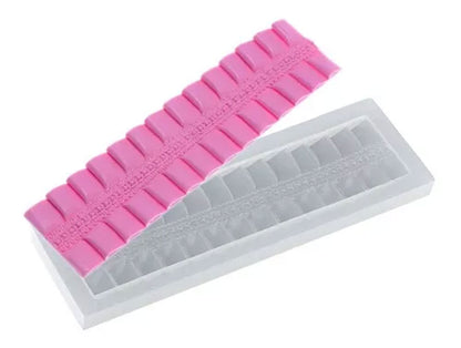 Molde de  Silicone 408.Drapiado Hosaina