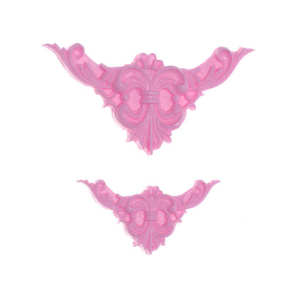 Molde de  Silicone 429 - Par de Mini Cantoneiras Mitatron