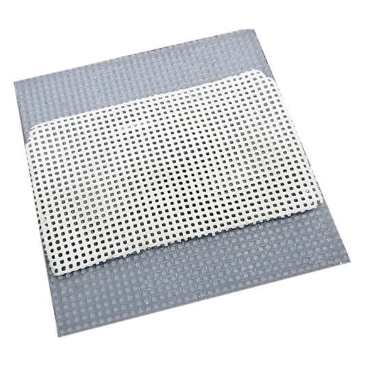 Molde de  Silicone 435 - Tapete de Ponto Cruz - Trama Média
