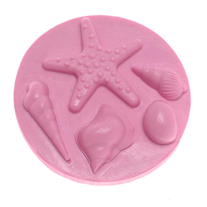 Molde de  Silicone 252 - Mini Crustáceos