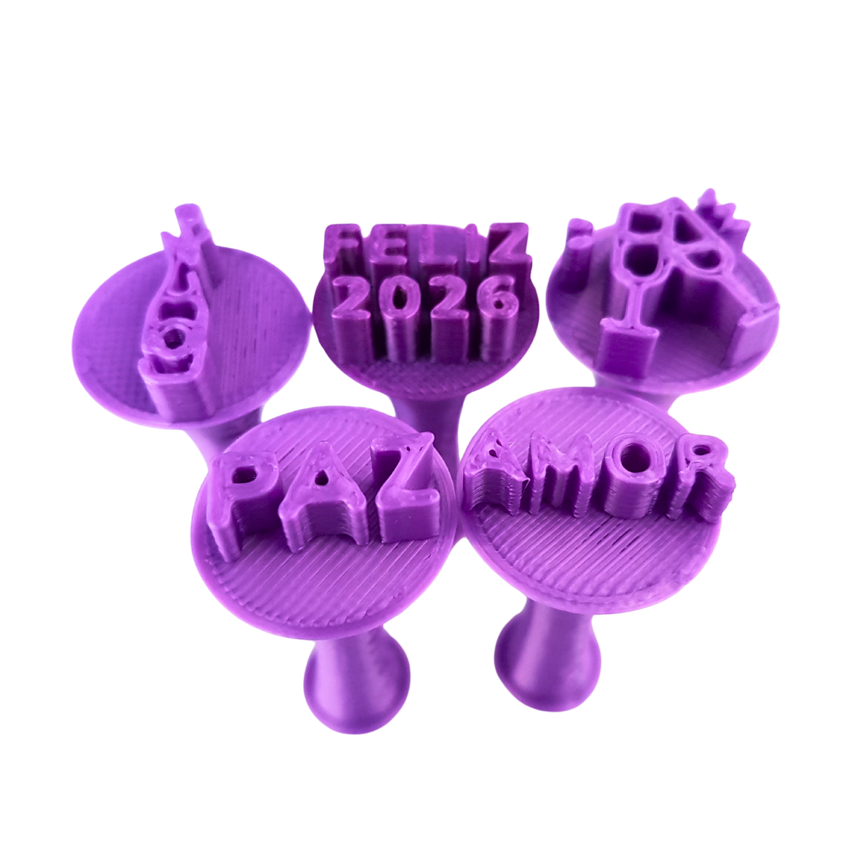 Carimbo 5039 - Marcador Brigadeiro - Ano Novo - Flexarte