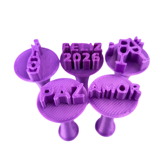 Carimbo 5039 - Marcador Brigadeiro - Ano Novo - Flexarte