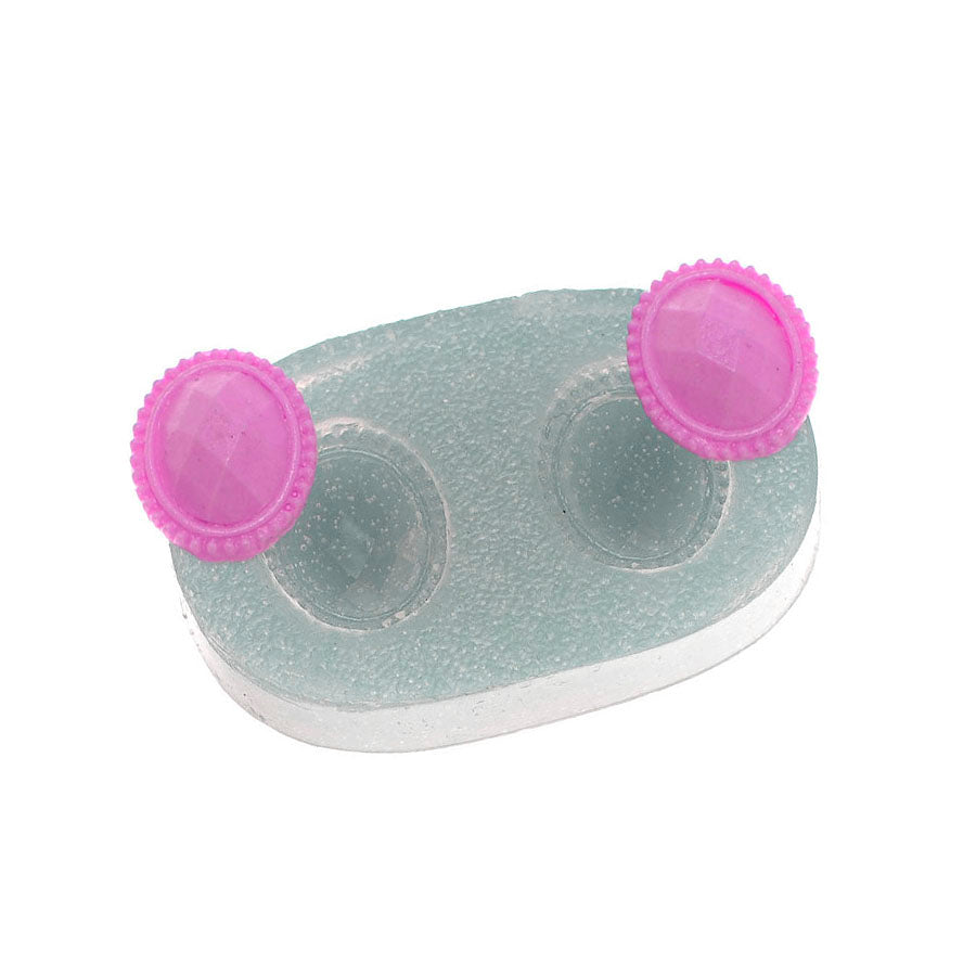 Molde de  Silicone 211 - Mini Jóia Oval