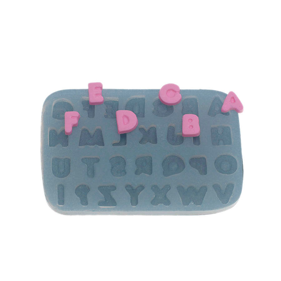 Molde de  Silicone 299 - Alfabeto Pequeno