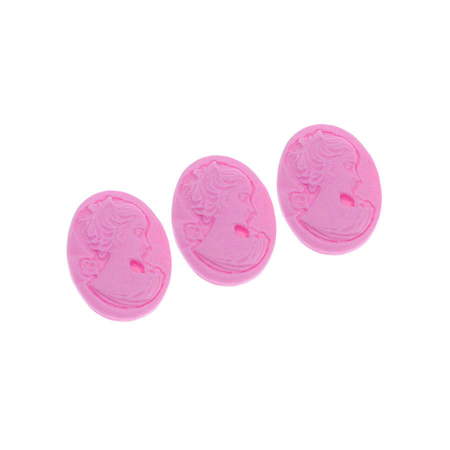 Molde de  Silicone 471 - Camafeus Triplo