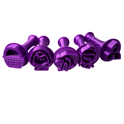 Carimbo 5104 - Marcador Brigadeiro - Chapeuzinho Vermelho