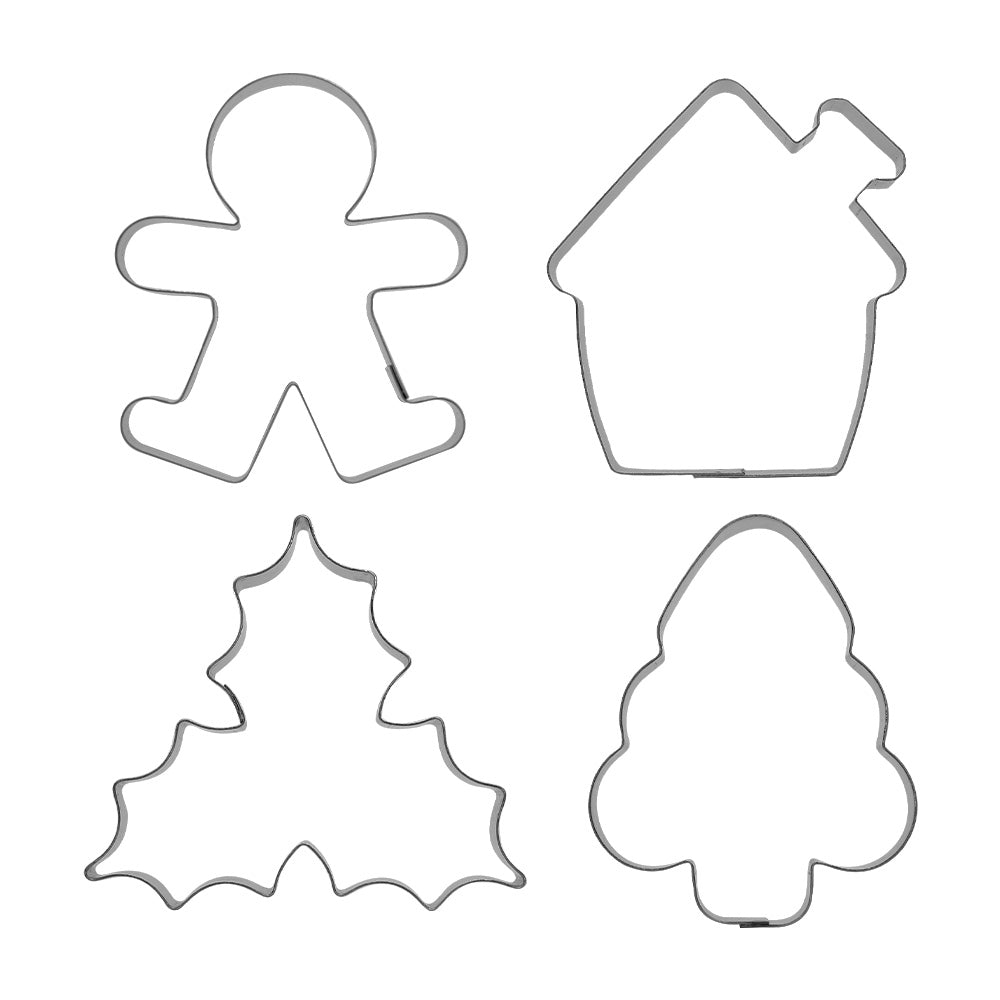 Kit Cortador de Natal 10 P - 612 - 4unid - RR Cort - Flexarte