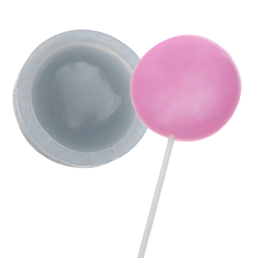 Molde de  Silicone 099 - Pirulito Bolachão