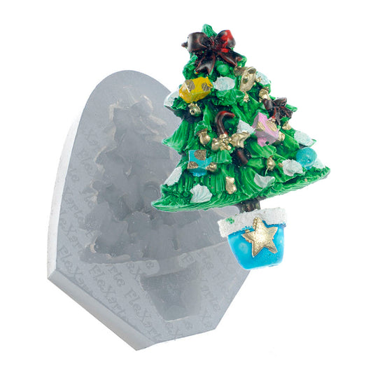 Molde de  Silicone 199 - Àrvore de Natal Grande Detalhada