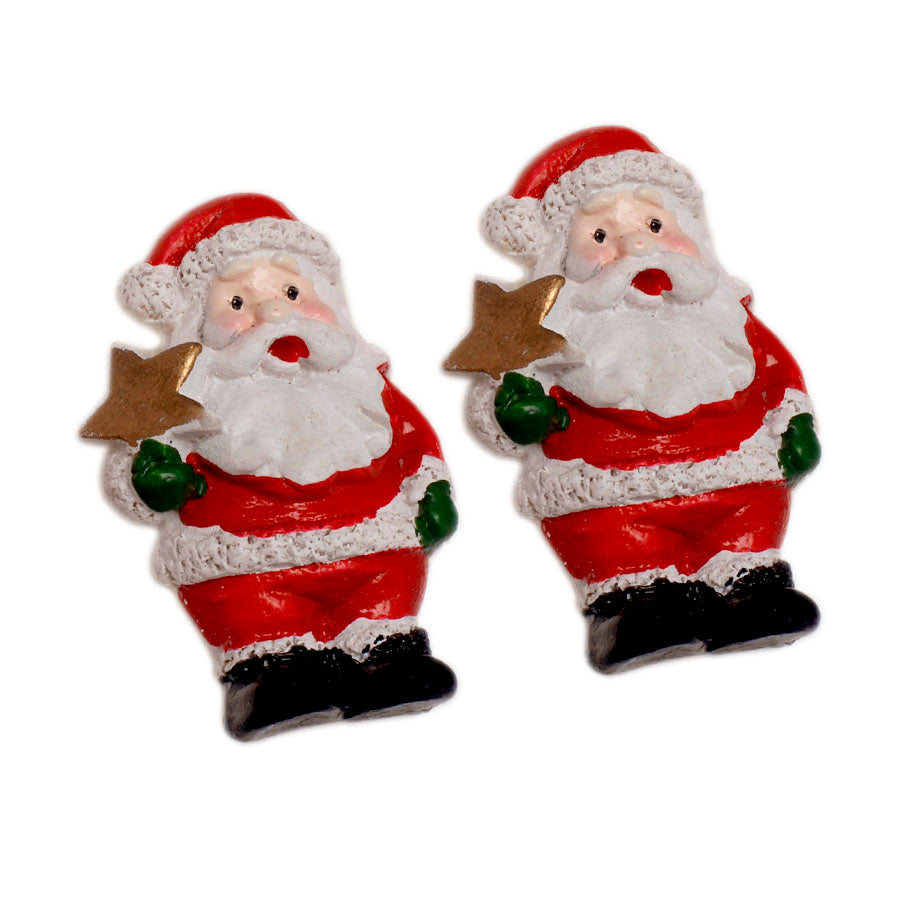 Molde de  Silicone 459 - Dupla de Papai Noel Joulupukki