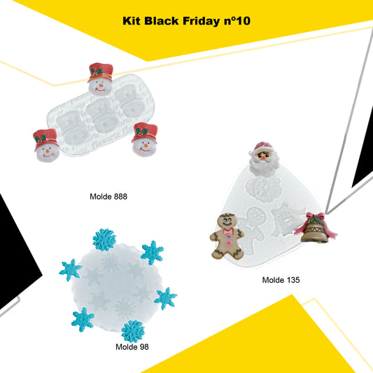 kit 10 - Black Friday de Moldes (888 + 135 + 98)