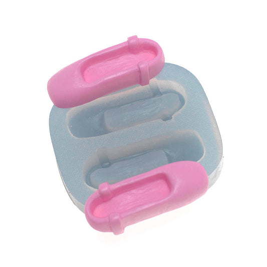 Molde de  Silicone 327 - Sapatilhas Grande