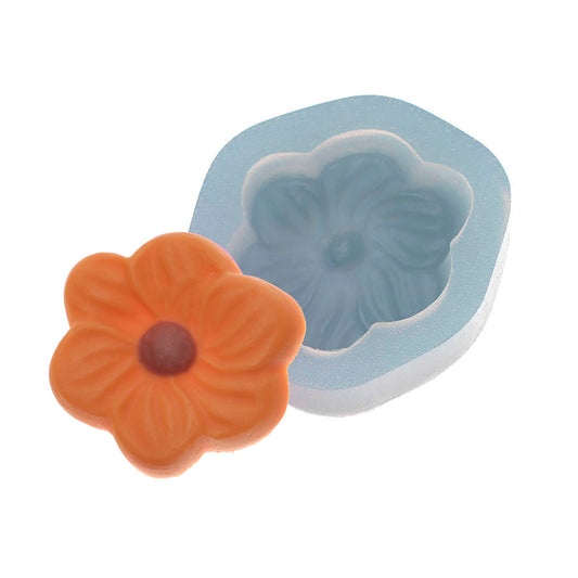 Molde de  Silicone 380 - Flor Média