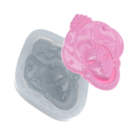 Molde de  Silicone 041 - Máscara Zhionara